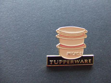 Tupperware micro 3 schalen